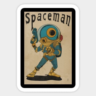 Spaceman Sticker